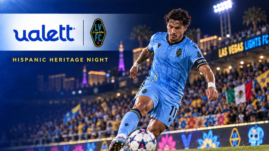Ualett and Las Vegas Lights FC Continue Partnership in Celebration of Hispanic Heritage Night